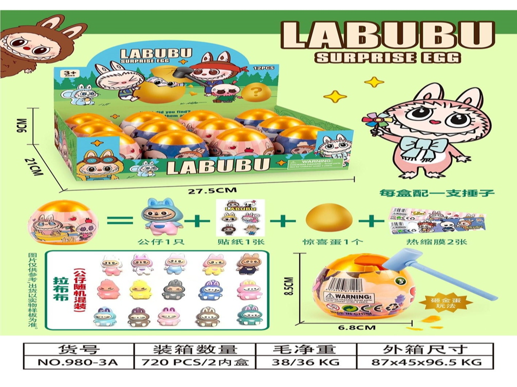 HUEVITO SORPRESA LABUBU