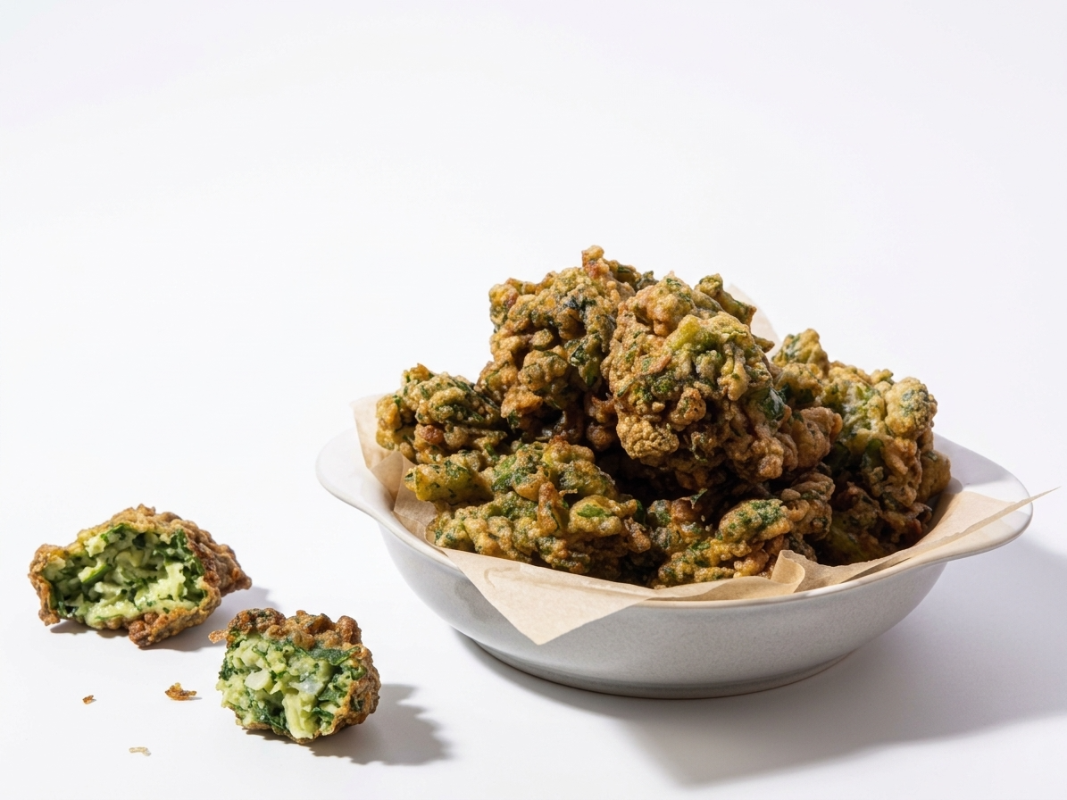 Buñuelos de Espinaca de Ranvi Hamburgueseria