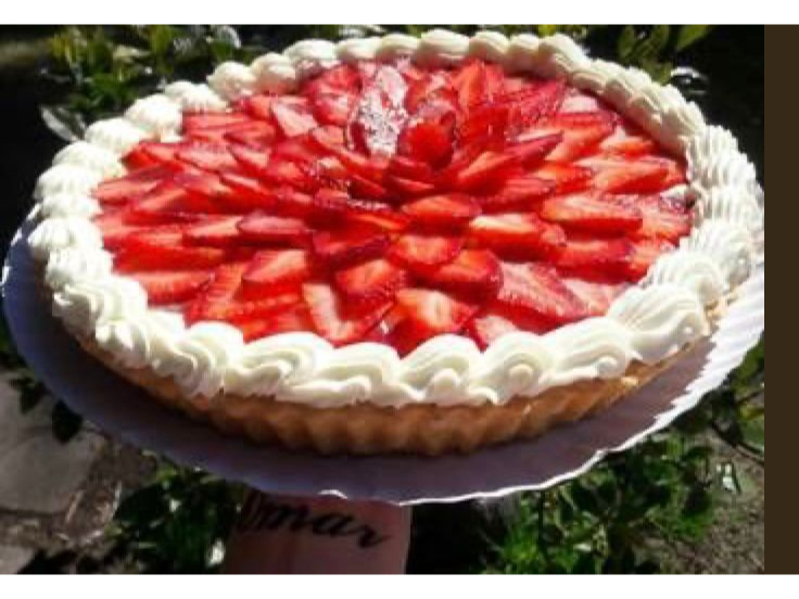 Tarta de frutillas