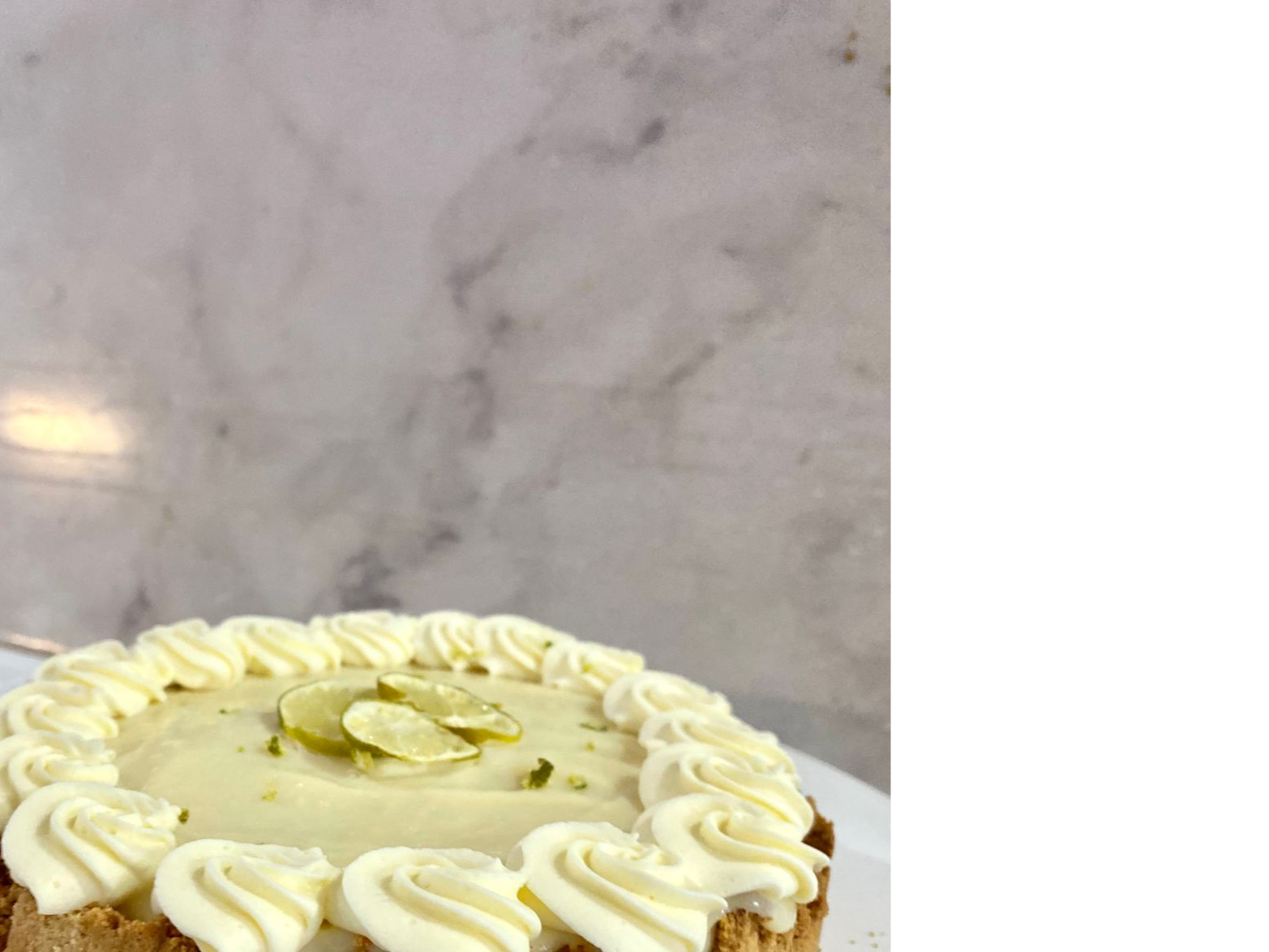 Tarta de lima