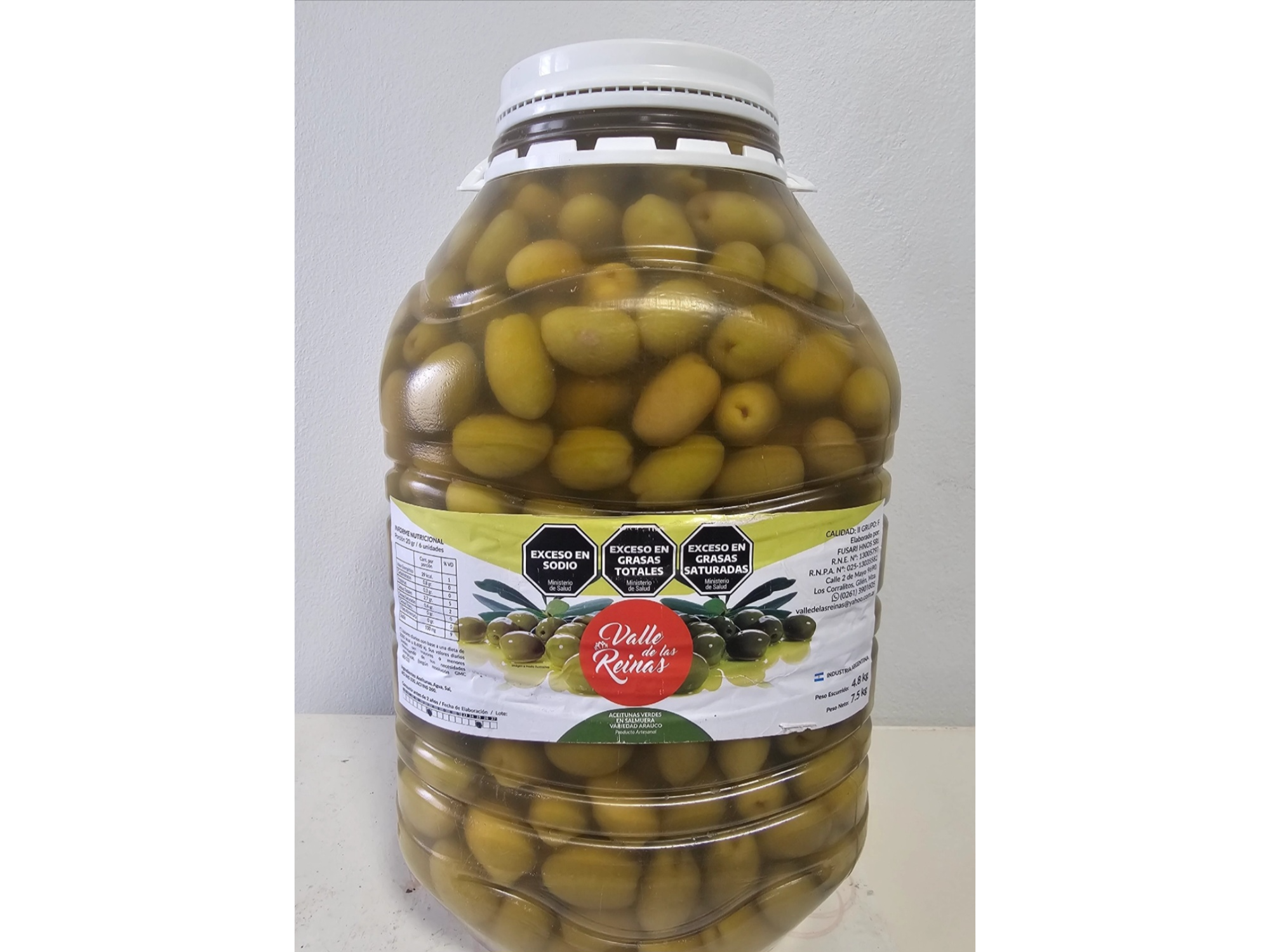 ACEITUNAS VERDES X5KG N3
