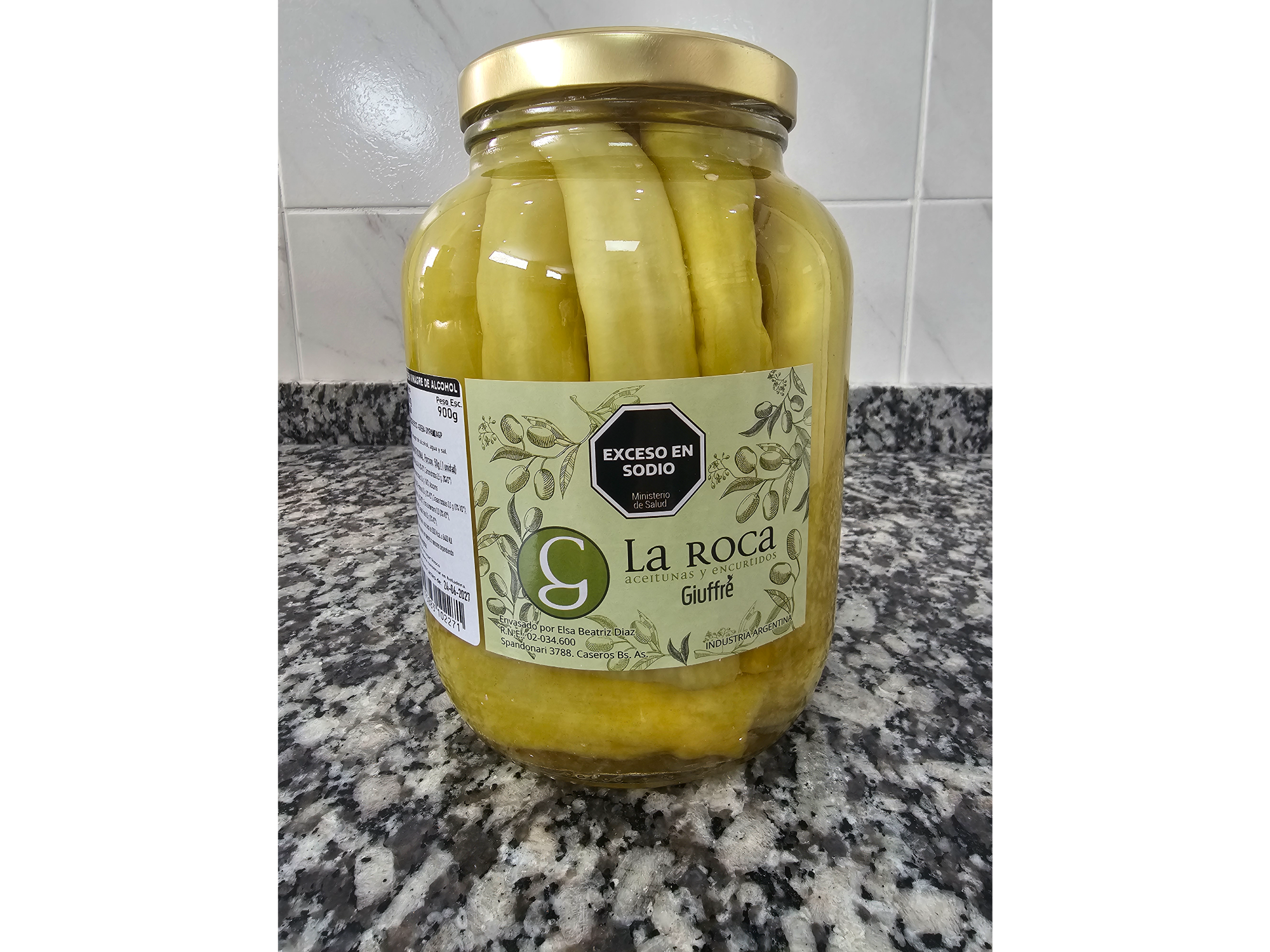 AJÍ DULCE EN VINAGRE