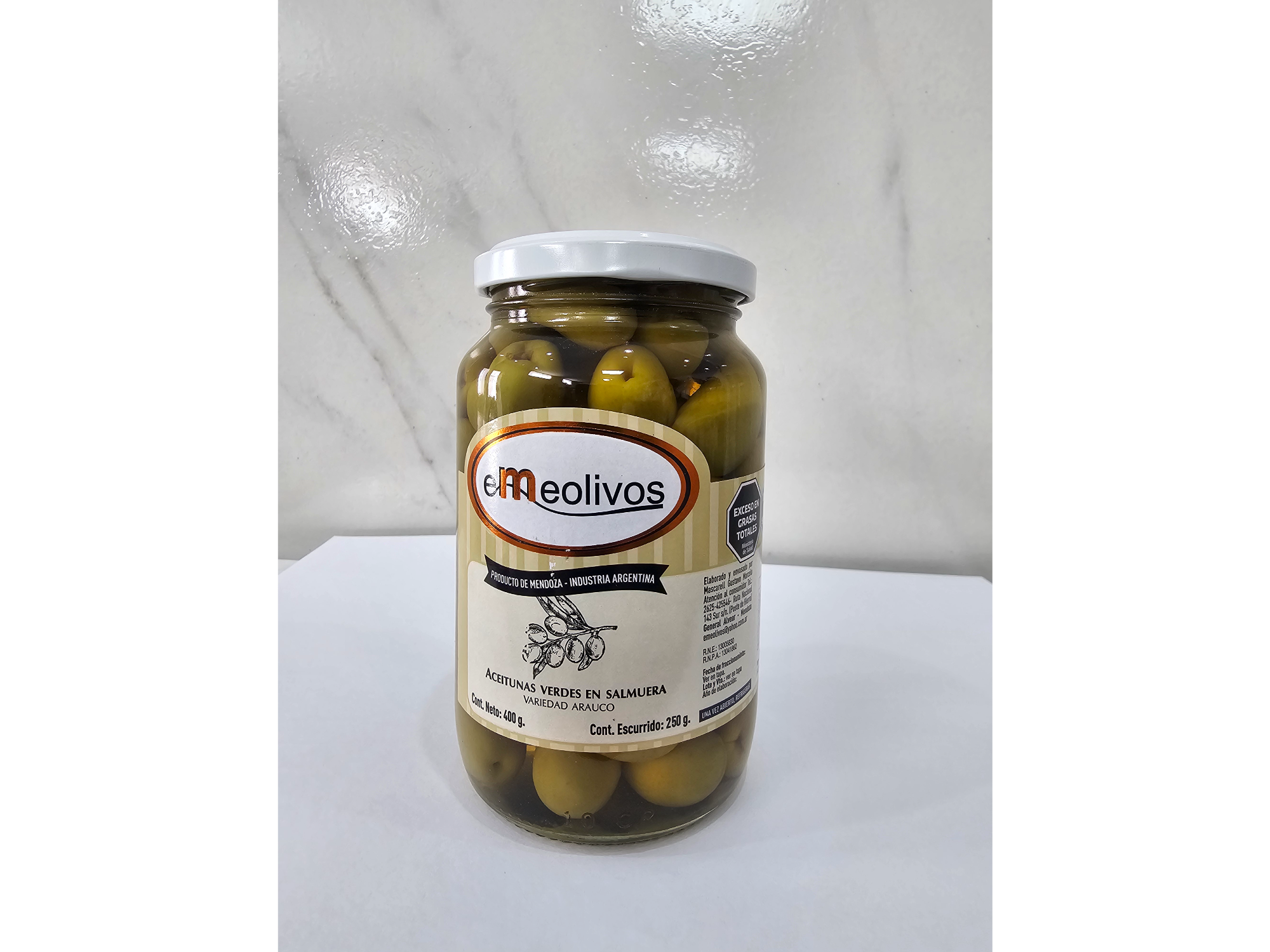 ACEITUNAS VERDES C/CAROZO