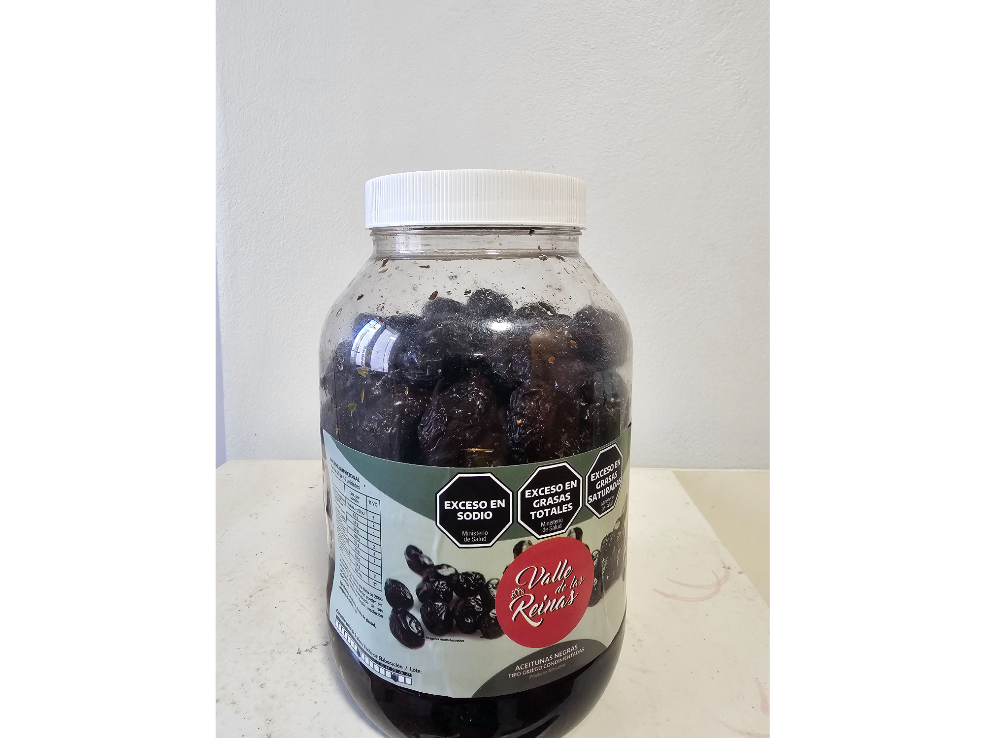 ACEITUNAS NEGRAS GRIEGAS  CONDIMENTADAS X1KG