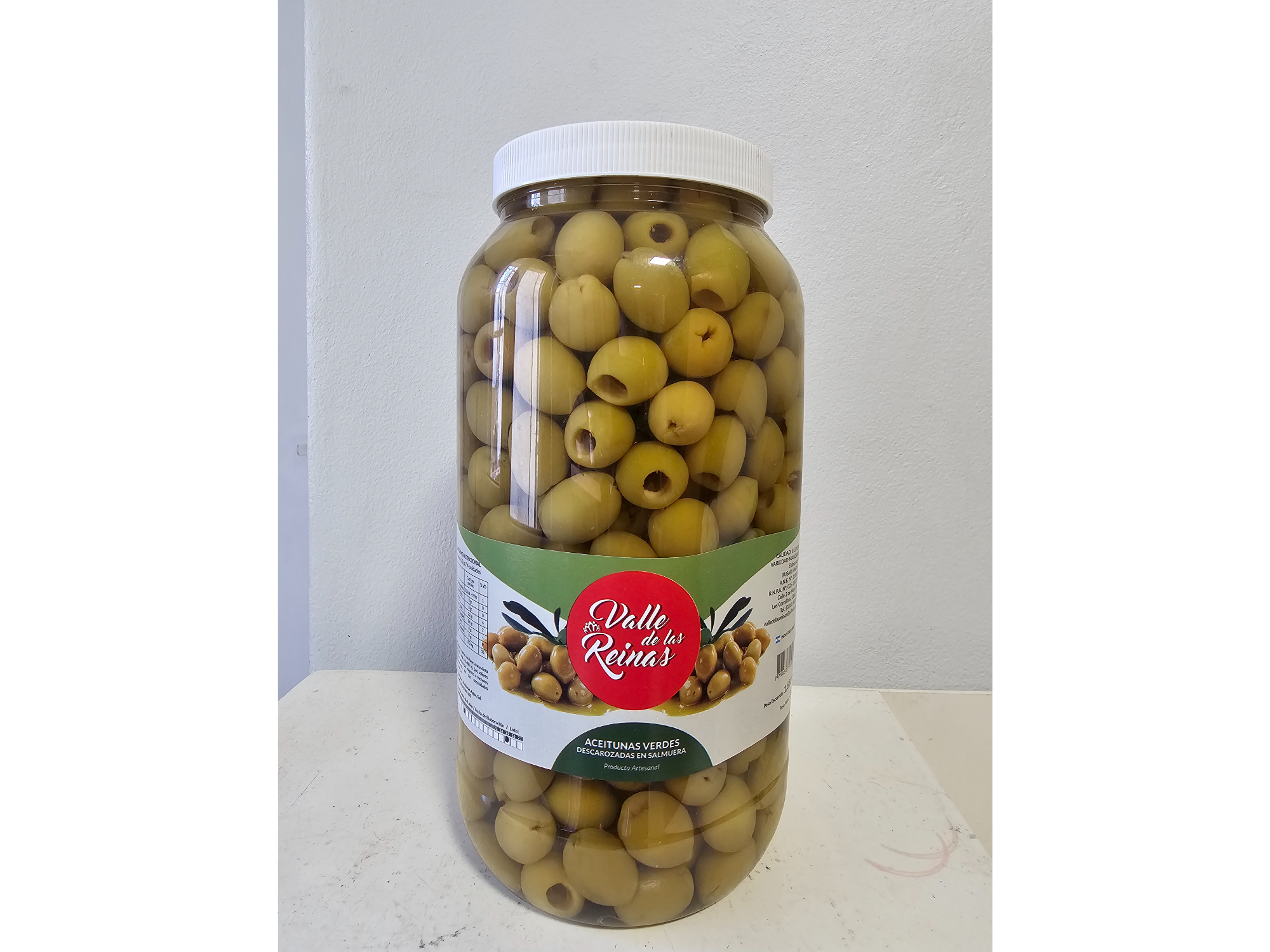 ACEITUNAS VERDES DESCAROZADA  N0 X4KG