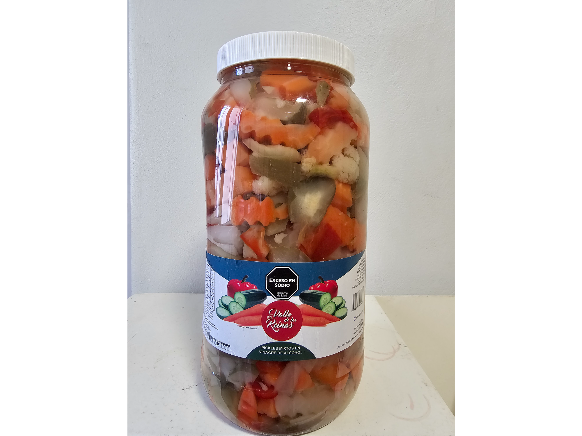 PICKLES EN VINAGRE X2KG
