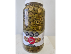 ACEITUNAS VERDES EN RODAJAS X1.650 KG