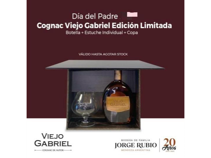 COGNAC VIEJO GABRIEL EDICION LIMITADA