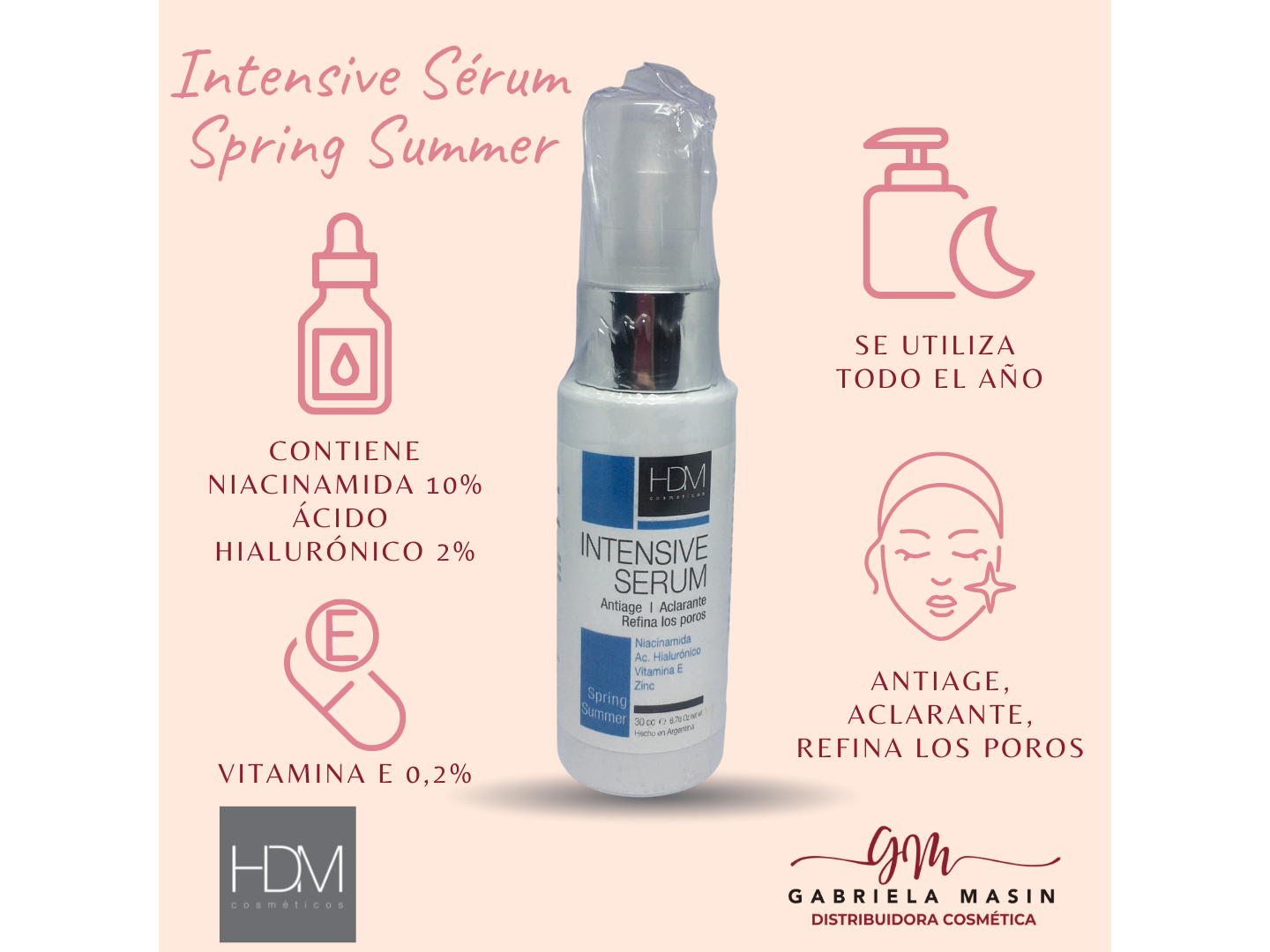 Serum Intensive PRIMAVERA VERANO - 30cc
