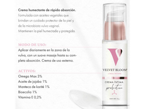 Crema íntima prebiótica de Gaby Masin