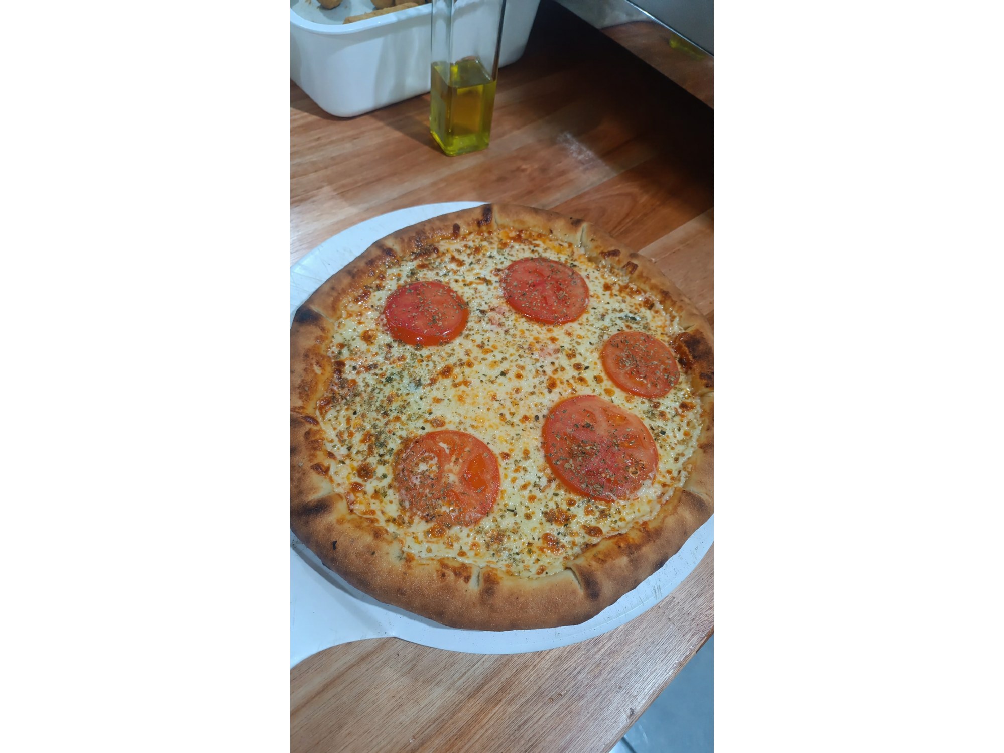 Pizza  Muzzarela 8 porción