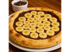 Pizza de Banana con dulce de leche 4 Porciones