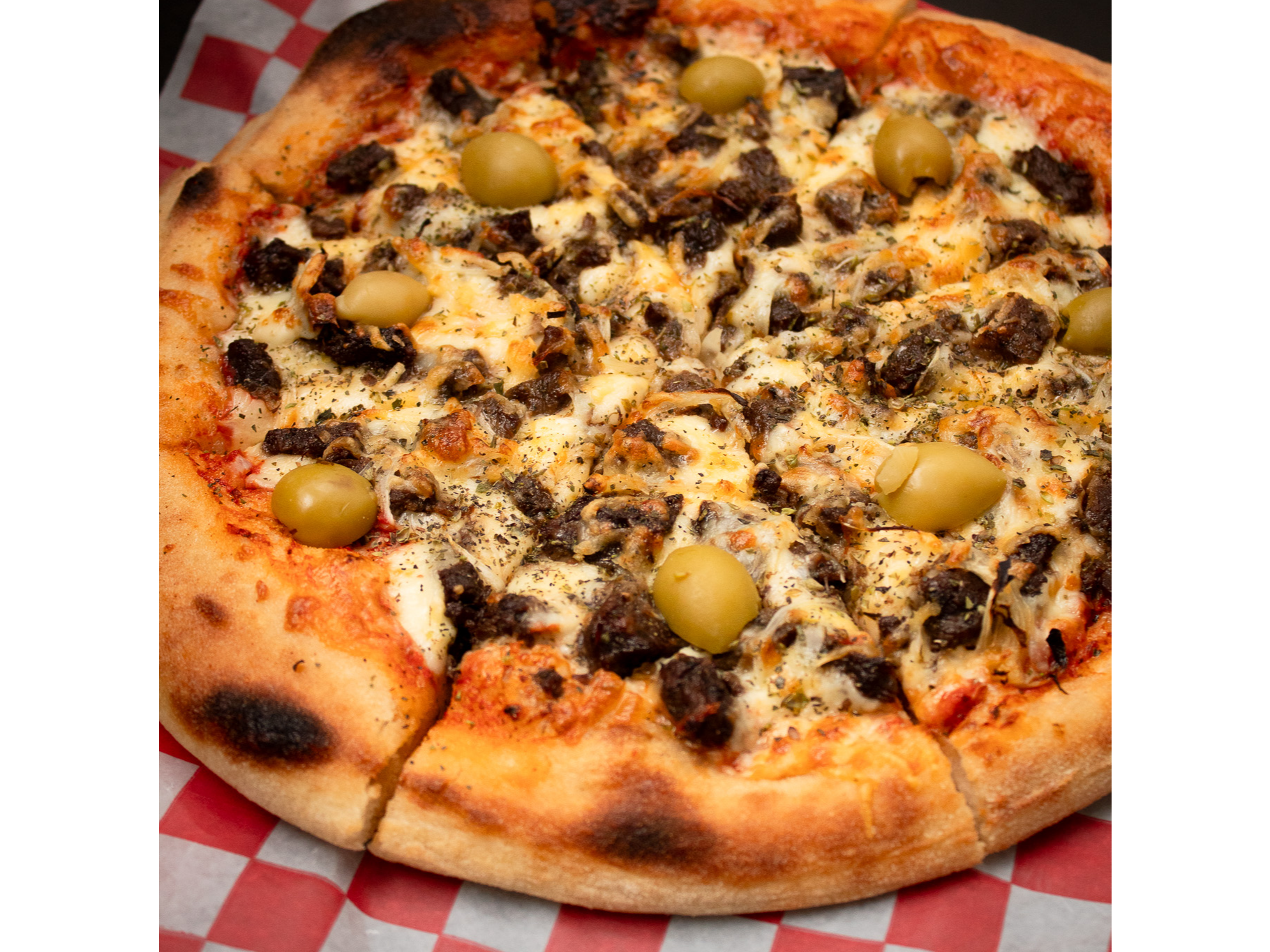 Pizza Carne 8 porción