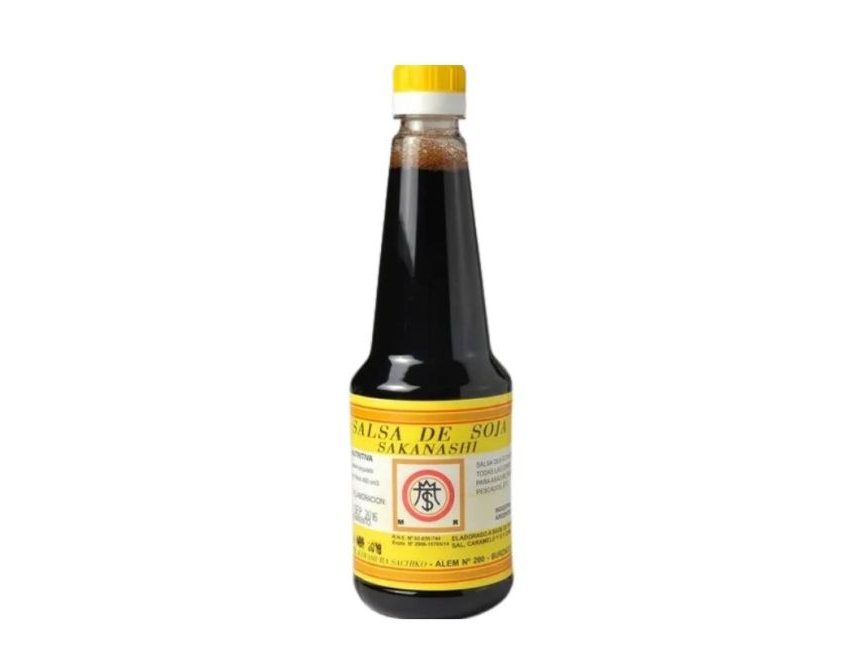 SALSA DE SOJA sakanashi AMARILLA