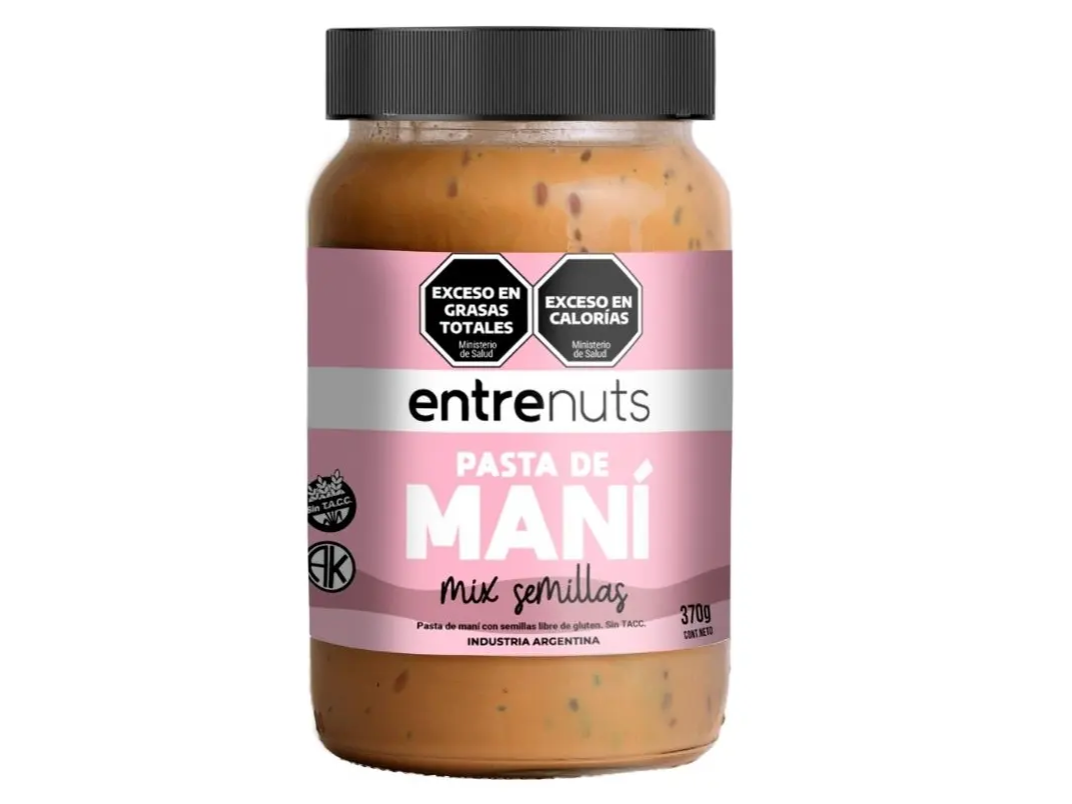 PASTA DE MANI SEMILLAS entre nuts