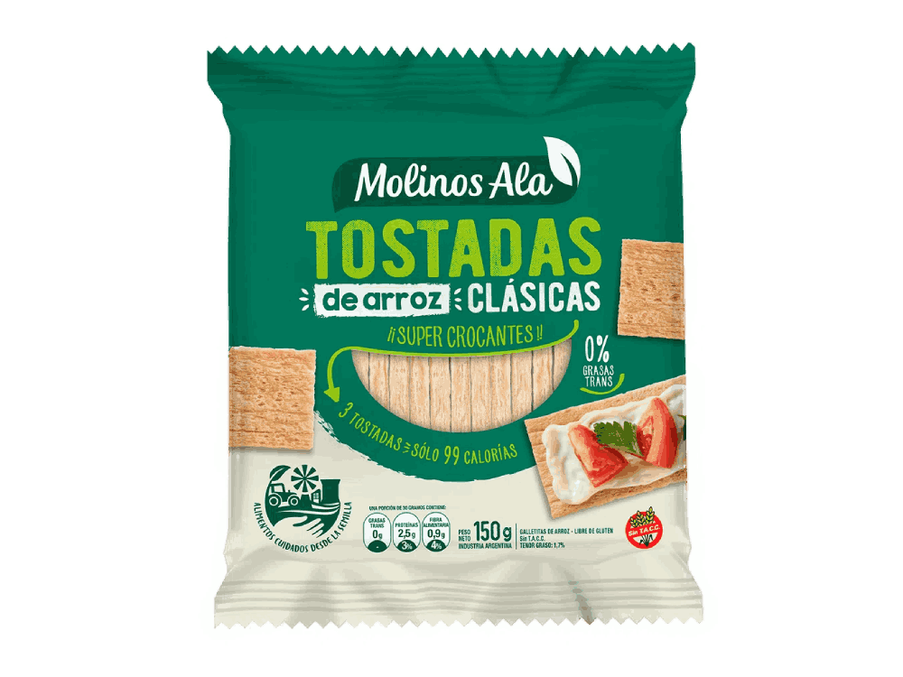 MOLINOS ALA TOSTADAS ARROZ CLASICAS