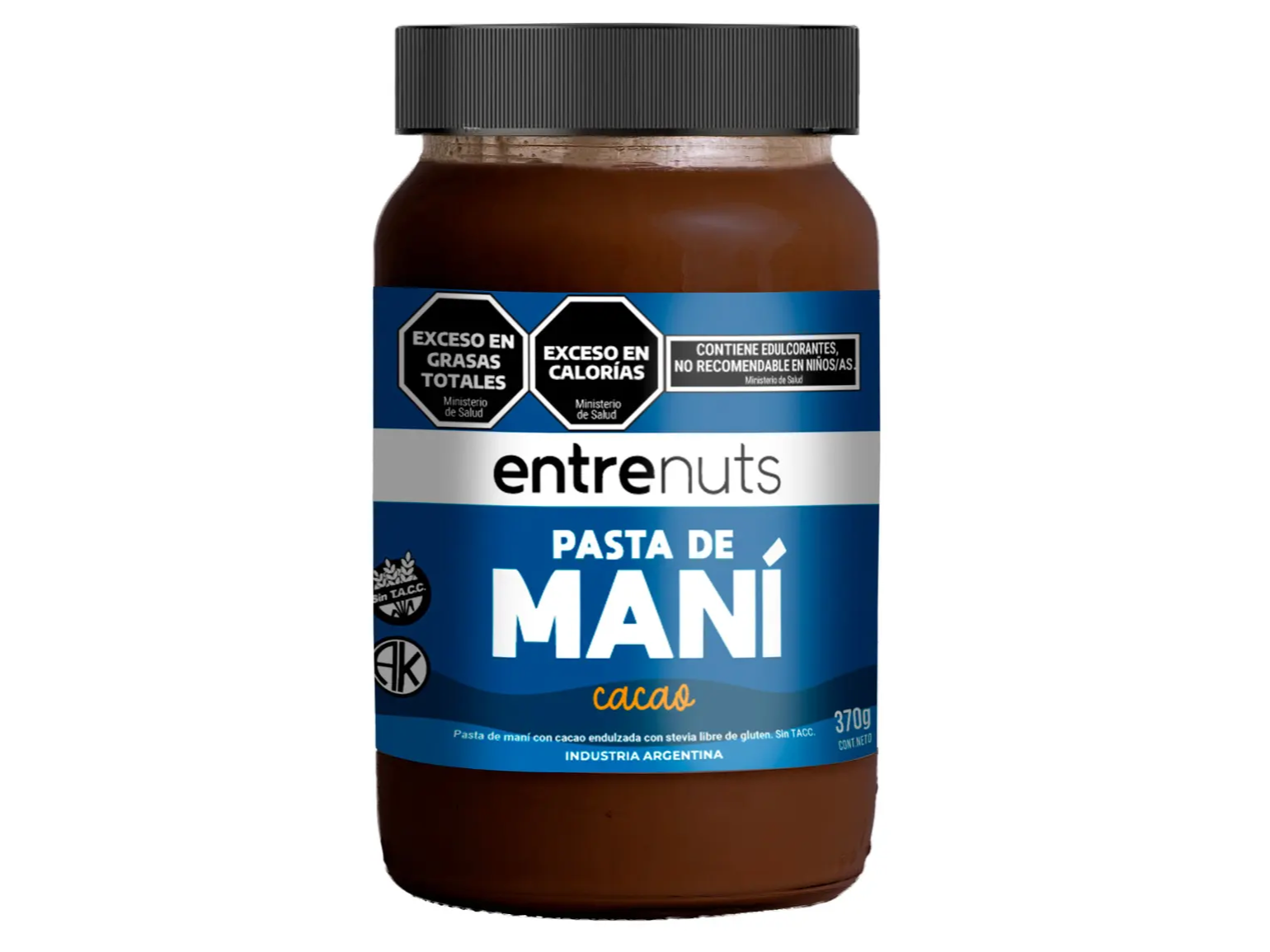 PASTA DE MANI CACAO entre nuts