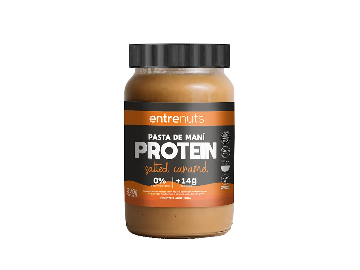 PASTA DE MANI PROT  SALTED CARAMEL  entre nuts