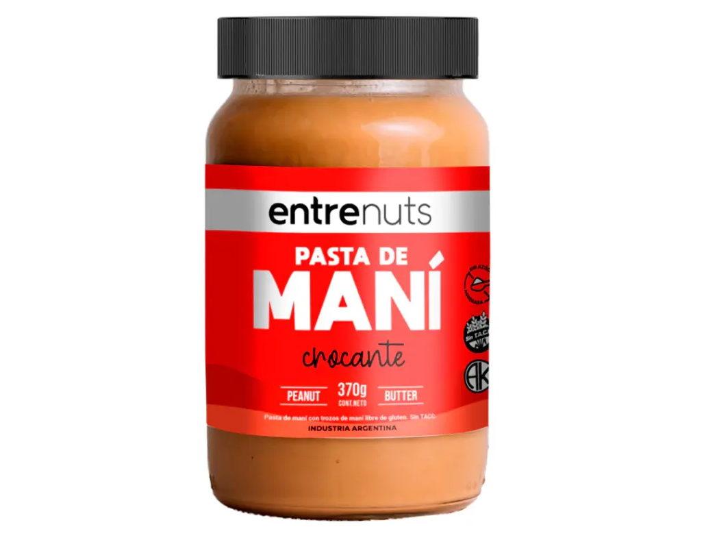 PASTA DE MANI CROCANTE entre nuts