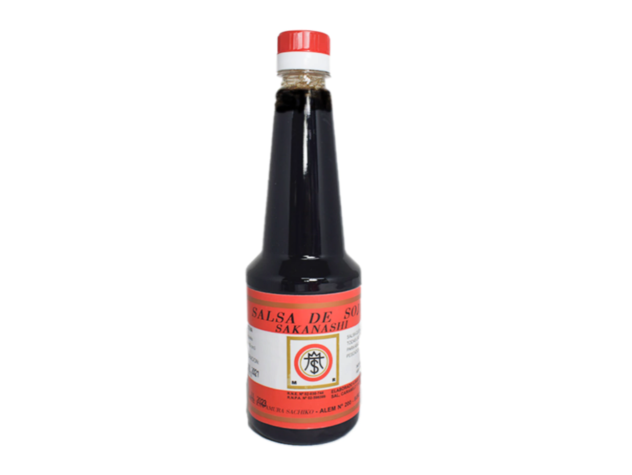 SALSA DE SOJA sakanashi ROJA