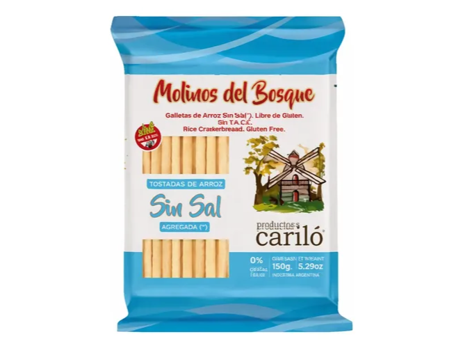 GALLETAS MOLINOS DEL BOSQUE SIN SAL