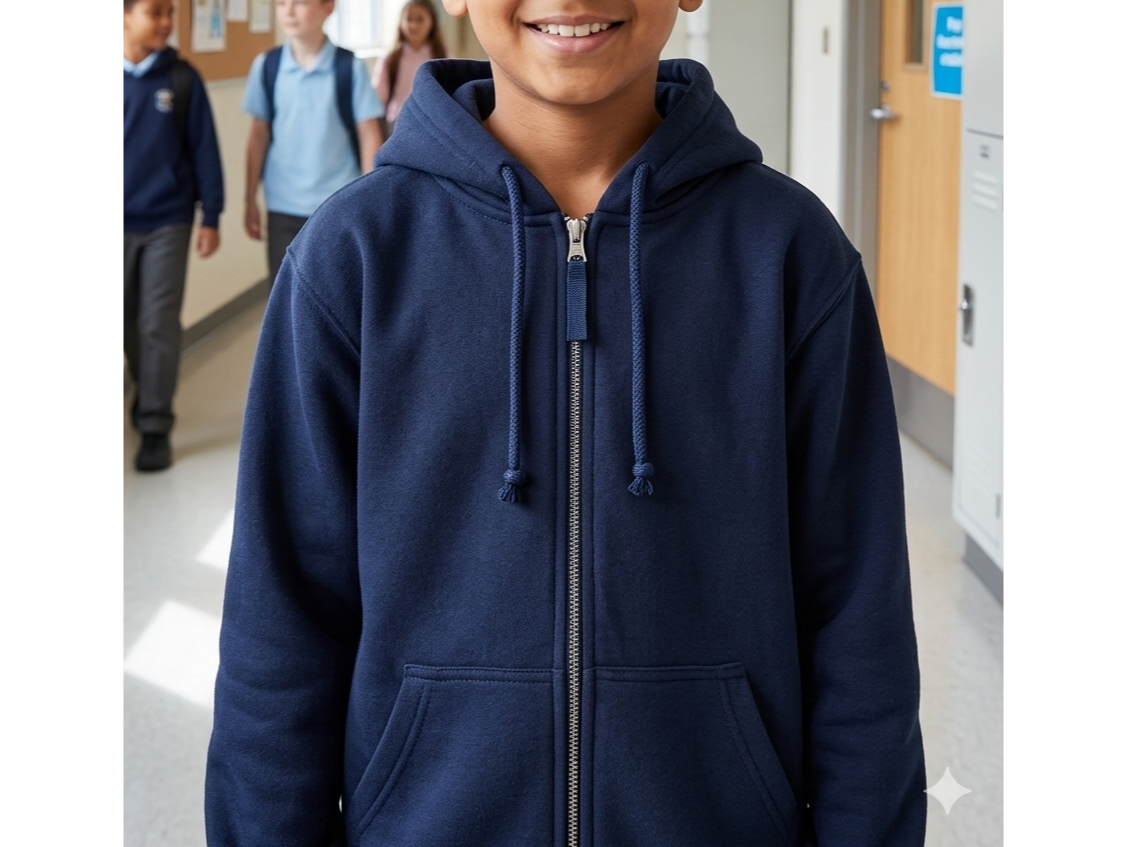 Campera escolar algodón