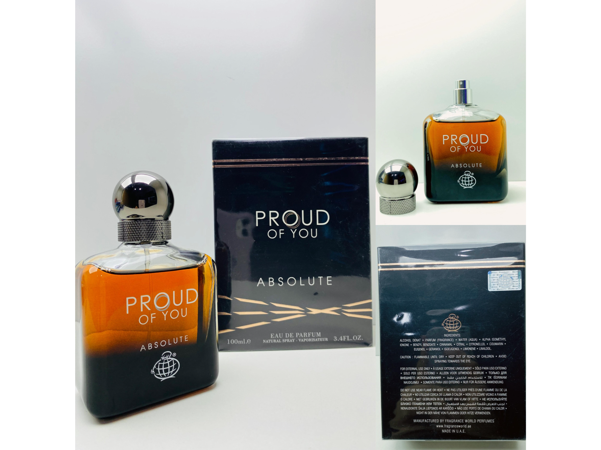 Proud Of You De Fragance World HOMB 100ml