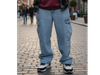 Jeans baggys cargo