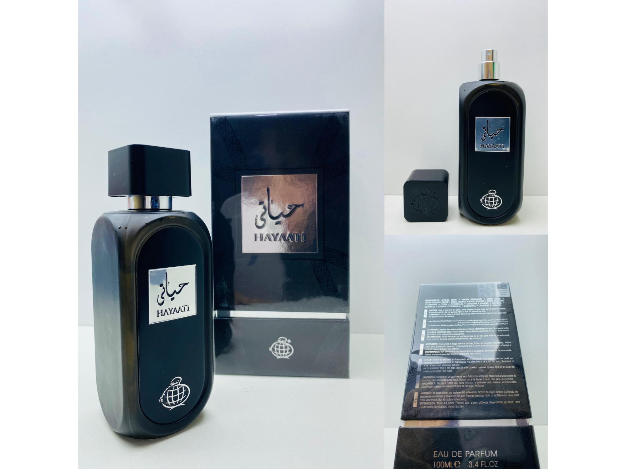 Hayaati Black De Fragance World HOMB 100ml