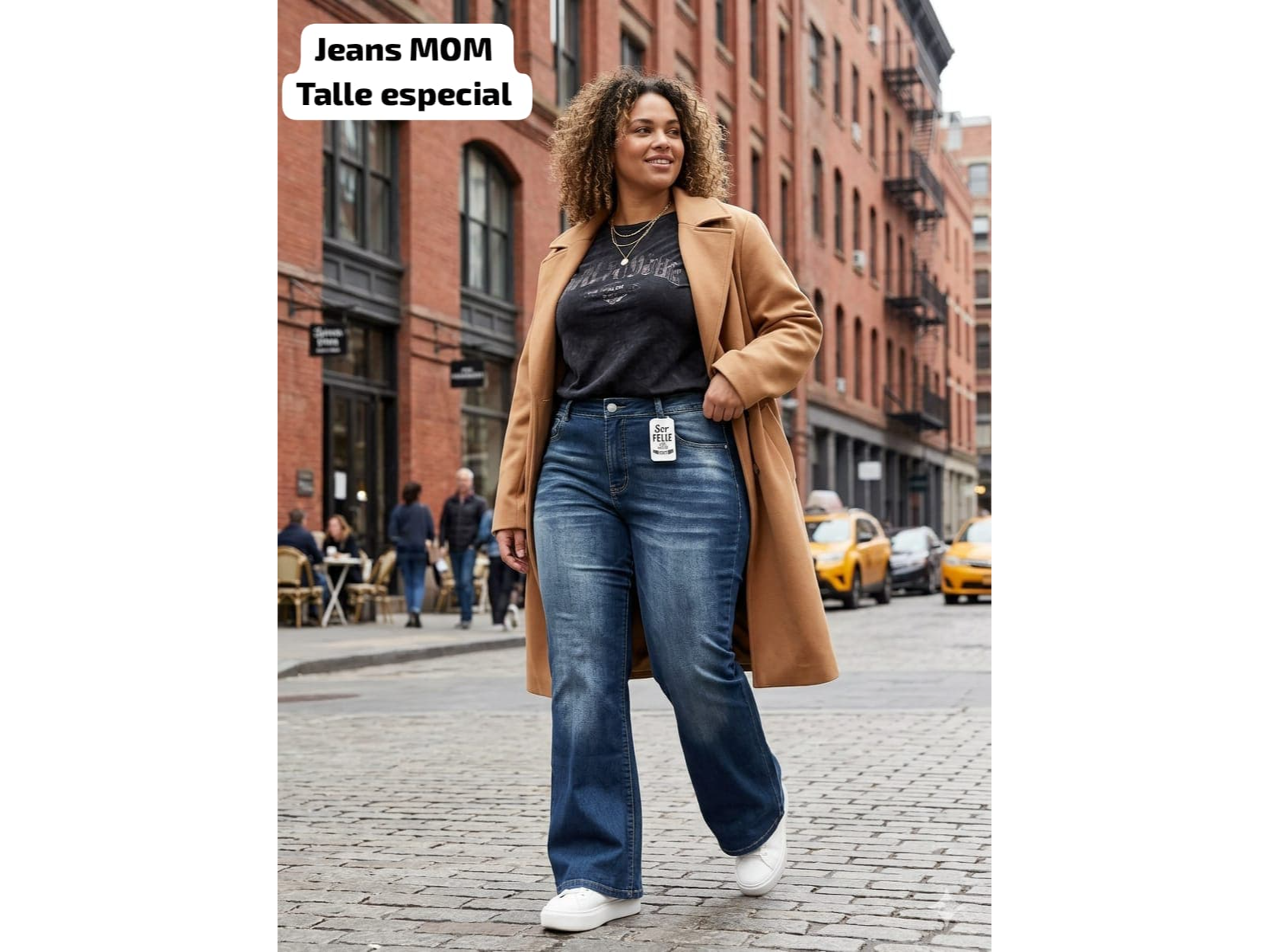 Jeans MOM TALLE ESPECIAL