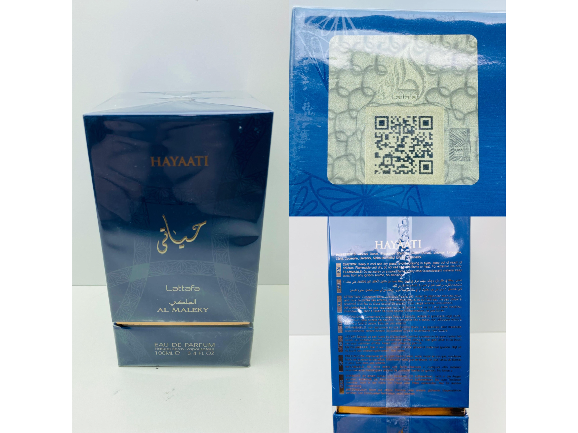 Hayaati Al Maleky De Lattafa HOMB 100ml