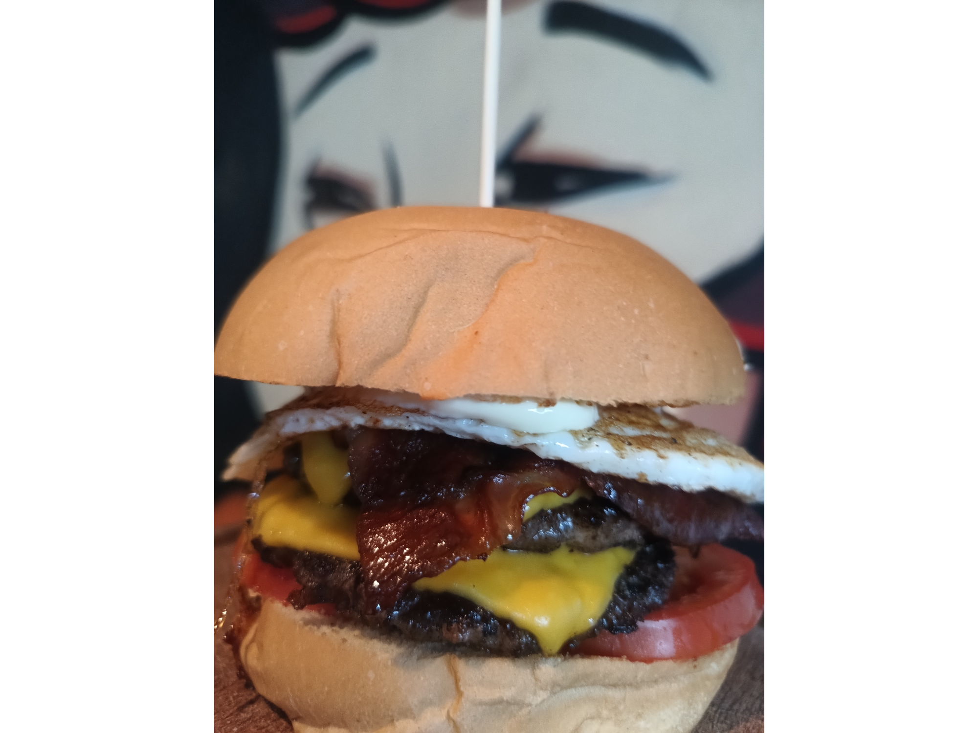 2 doble bacon + papas