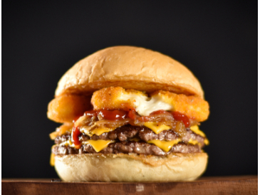 2 One dobles con papas