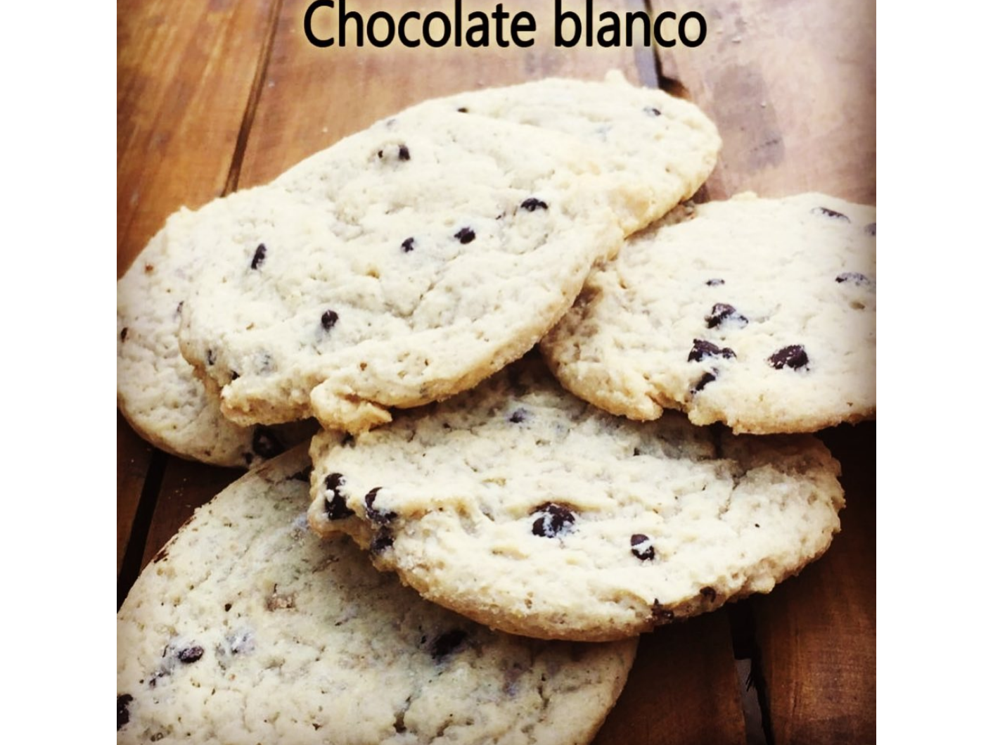 Galletas Choco white