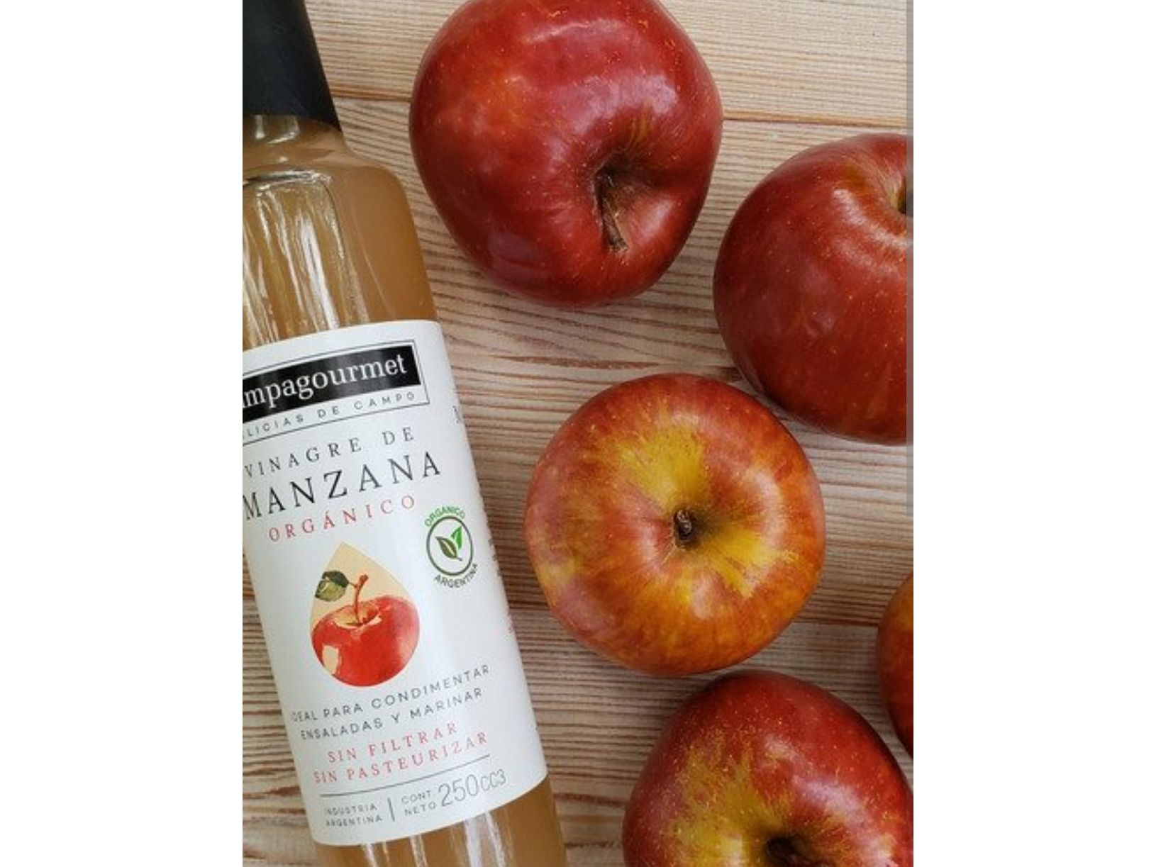 Vinagre Sidra de Manzana Pampa Gourmet