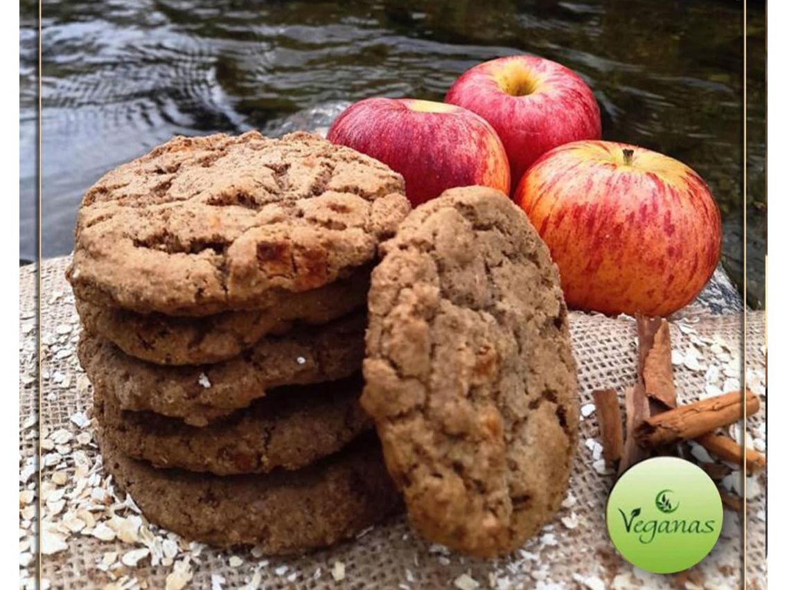 Galletas Avena y manzanas