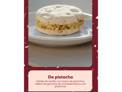 Alfajor Pistacho