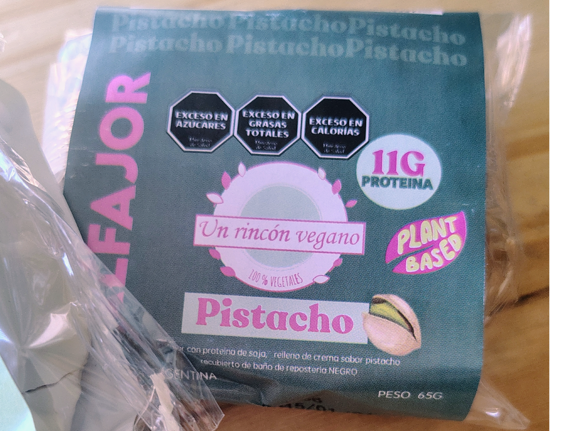 Alfajor Pistacho