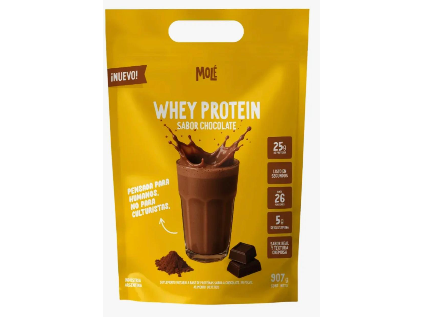 Whey Protein MOLE 907 GRS