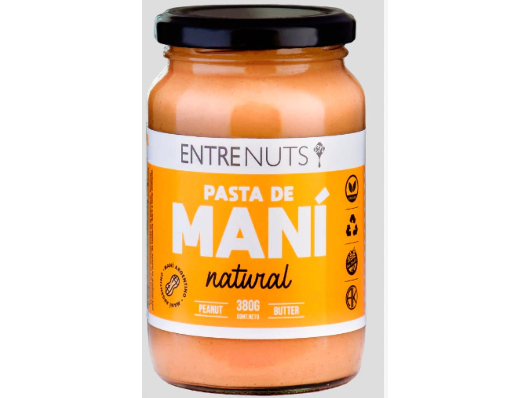 Pasta de Maní Natural 370gr