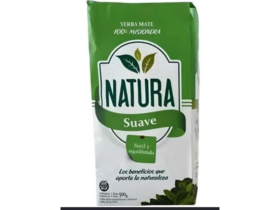 Yerba Natura Suave 500gr