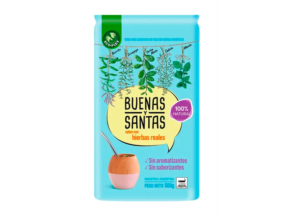 Yerba Buenas y Santas 500gr