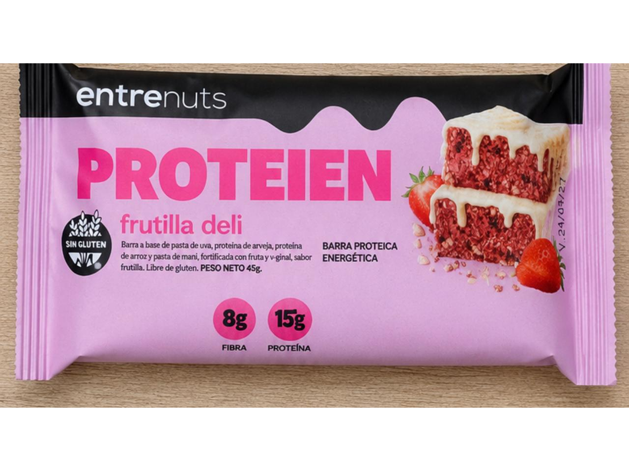 Barrita Entrenut frutilla deli