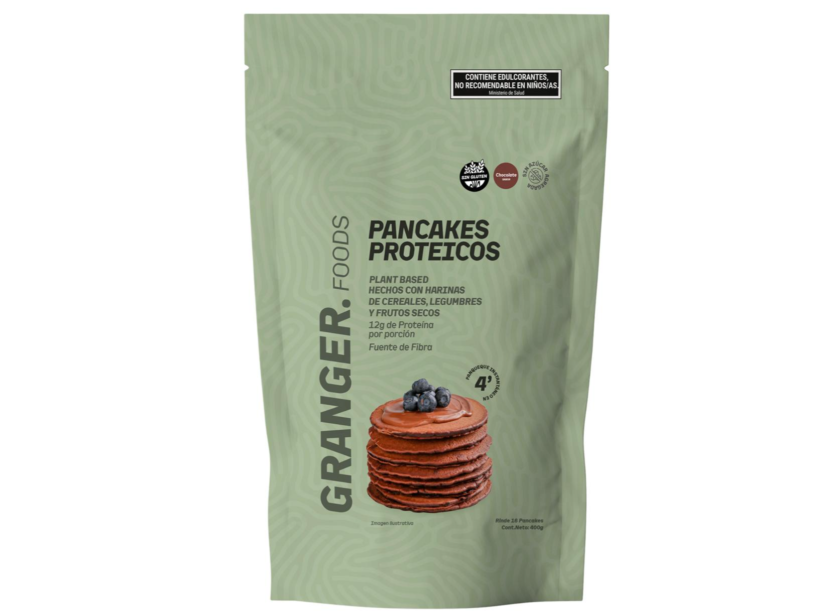 Premezcla Pancakes Proteicos Chocolate 400gr
