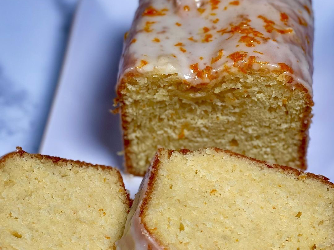 Naranja con glaseado