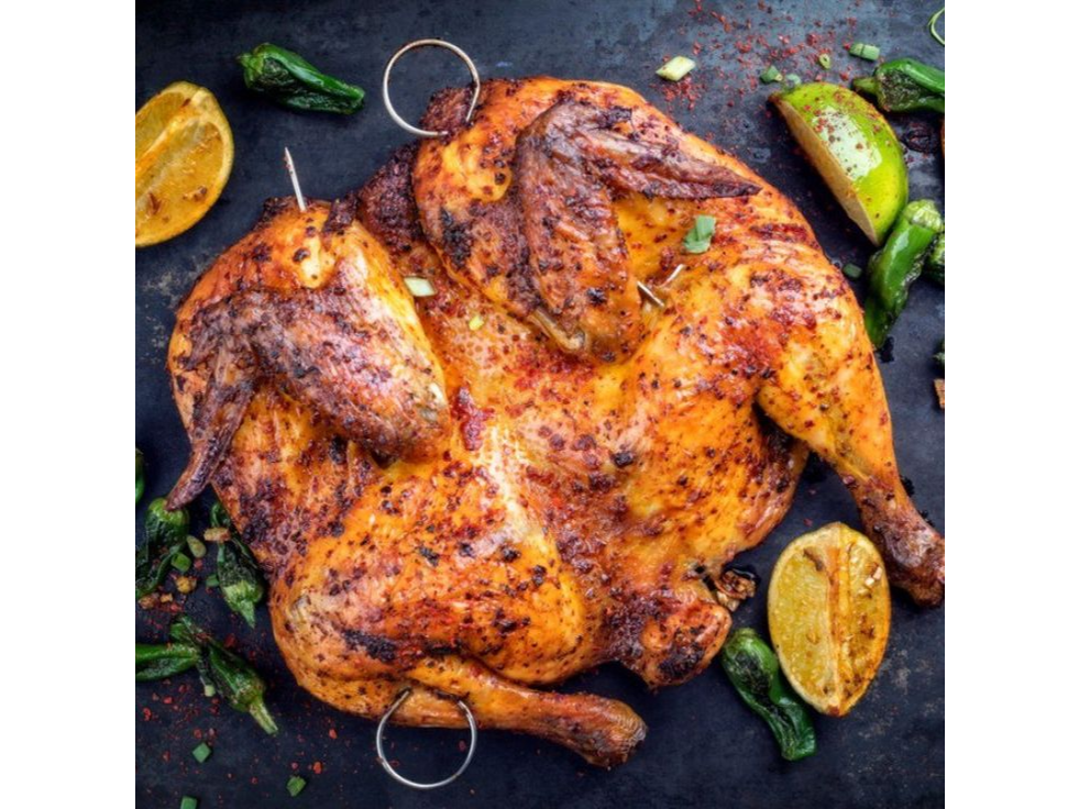 Pollo Asado con Guarnicion