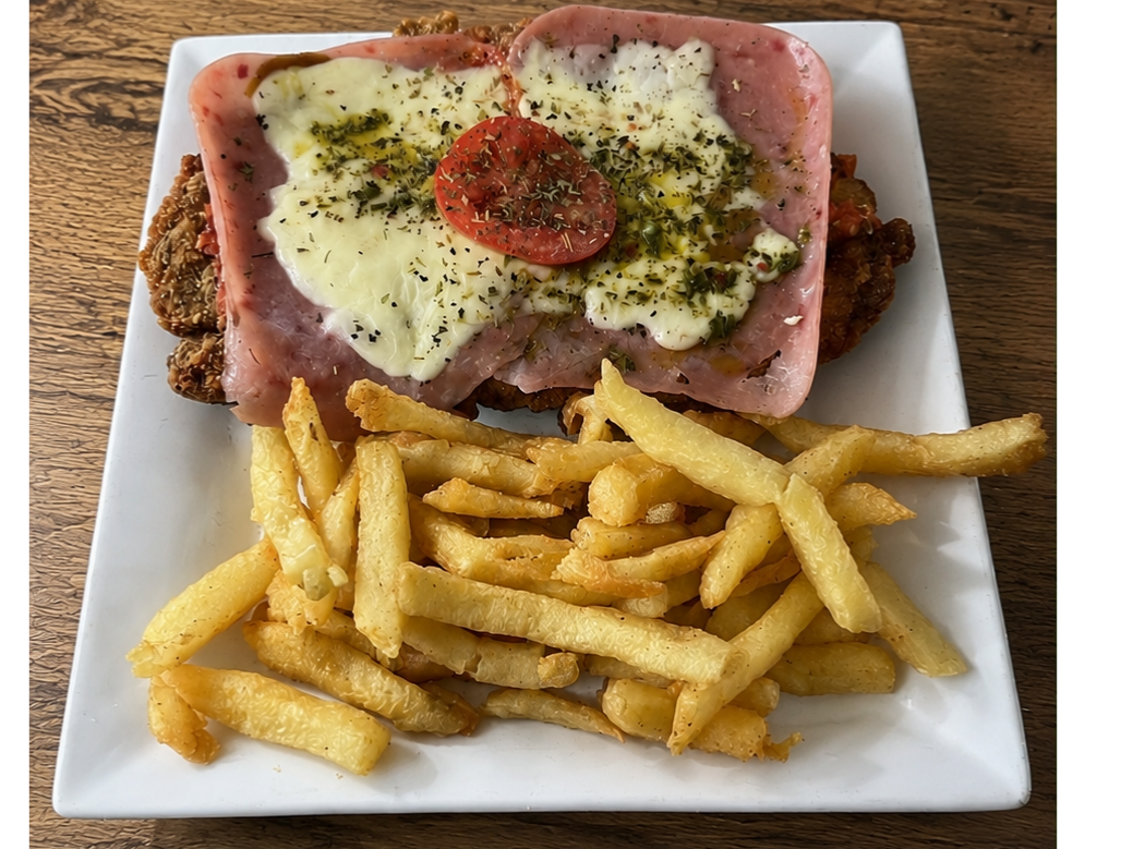 Milanesa Napolitana con GUARNICION