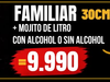 DIA DE LA PIZZA FAMILIAR (30cm + mojito 1litro)