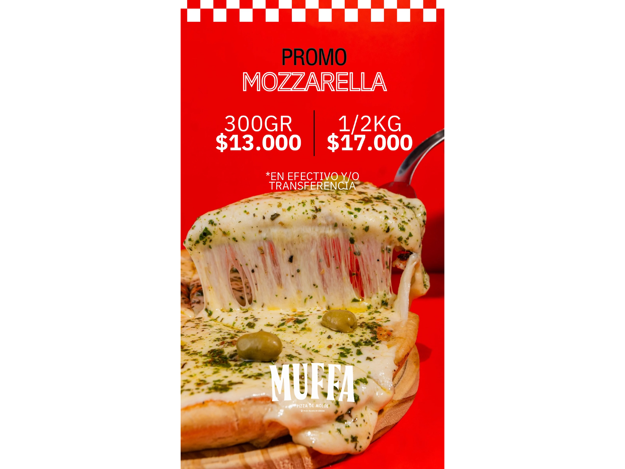 PROMO MOZZARELA
