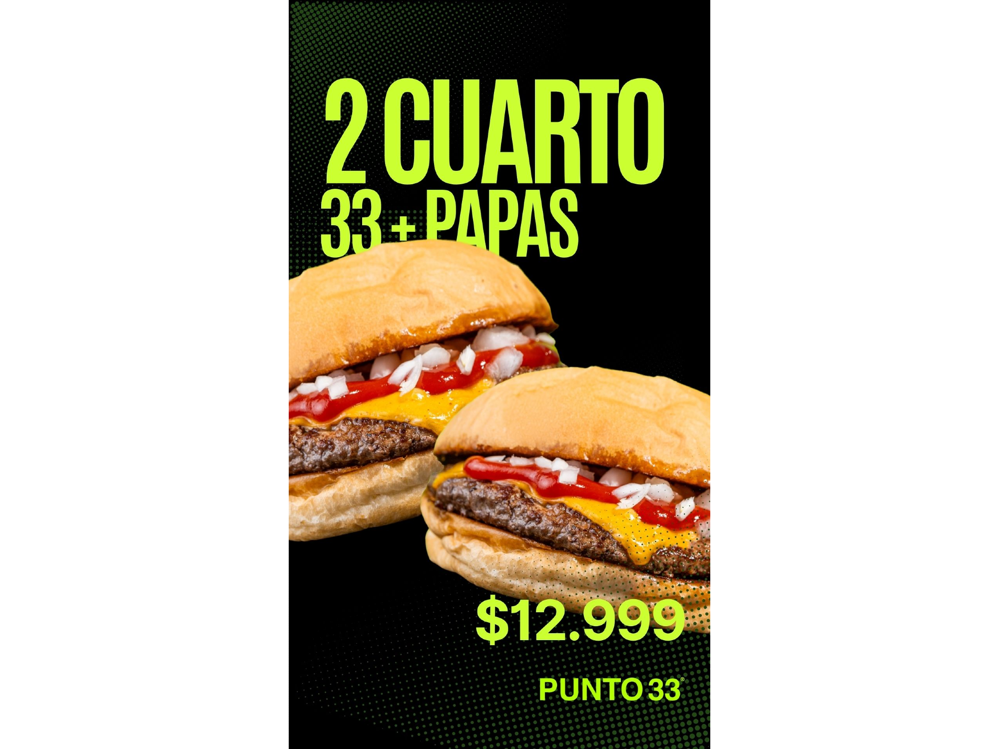 2  SIMPLE CUARTO DE LIBRA+ PAPAS! 🍟🍔